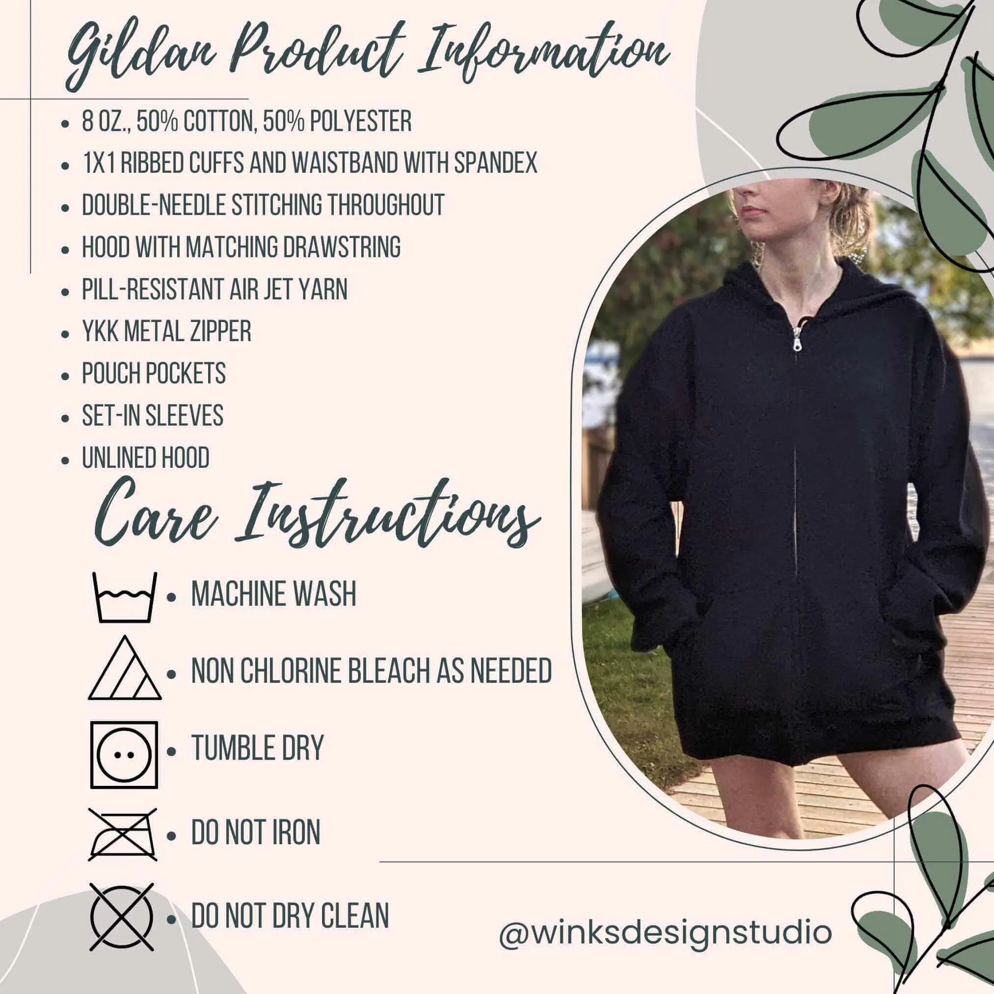 Oxford Oaks Distillery Zip Hoodie