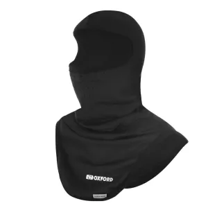 Oxford Passamontagna  Deluxe in micropile - Nero