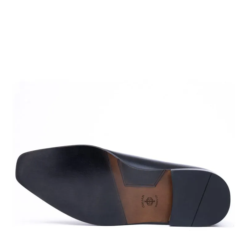 Patent Meta Cut Shiny Leather Oxford Shoes