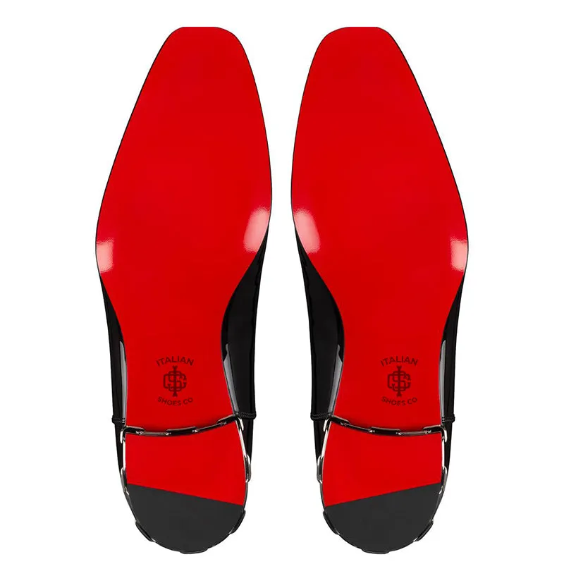 Patent Plain Shiny Leather Oxford Shoes
