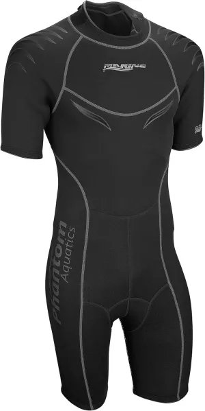 Phantom Aquatics Marine Men's Shorty Wetsuit for Scuba or Snorkeling