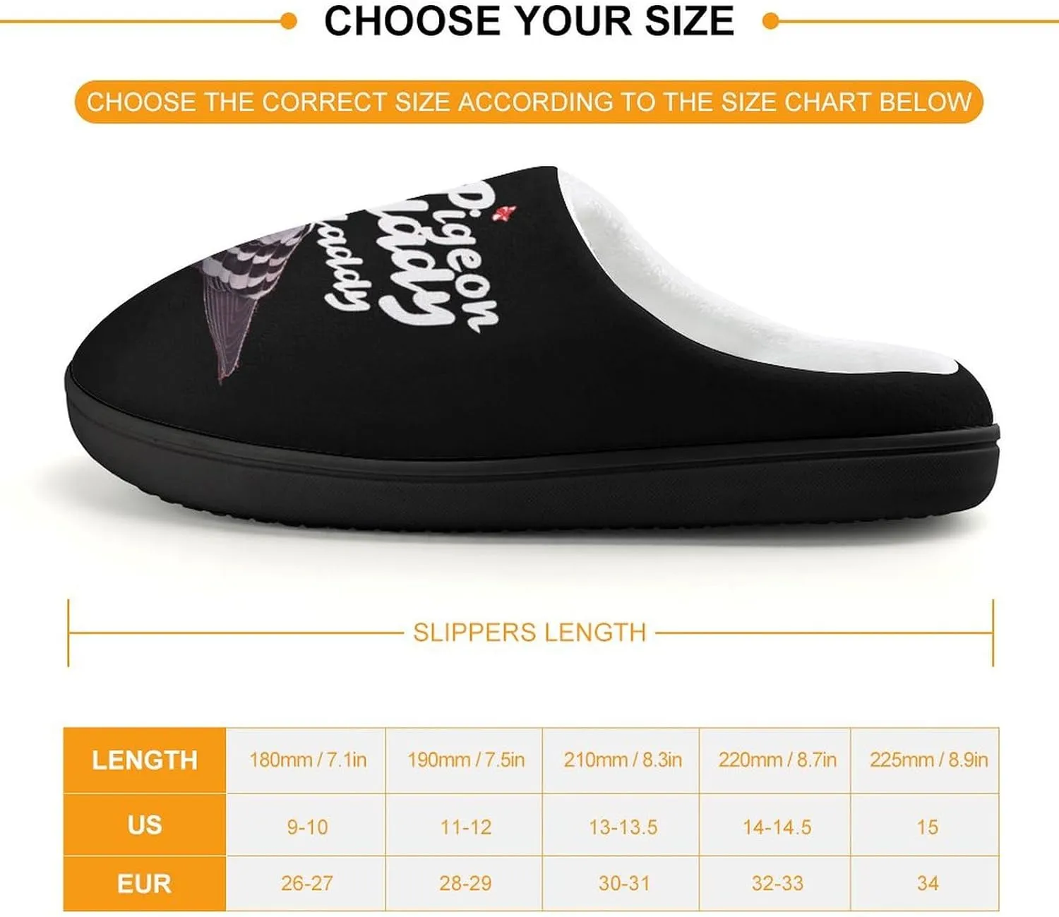 Pigeon Daddy Kids Toddler Cotton Slippers Slip-on House Shoes for Bedroom Indoor Outdoor