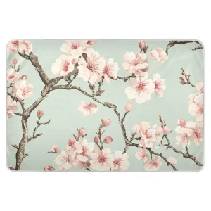 Pink Flowers Branch Extra Large Resuable Changing Pad Covers Highly Absorbent Flat Crib Pads Breathable Travel Mattress for Baby Toddler Children 52" L x 34" W