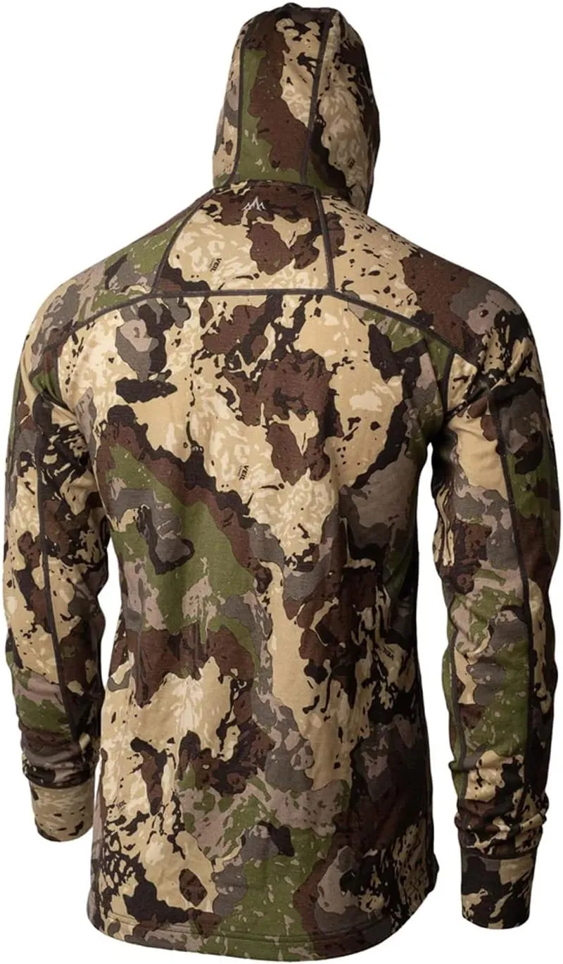Pnuma OUTDOORS Unisex Gunnison Merino Wool All-Season Warm Durable Versatile Comfortable Midweight Hunting Hoodie
