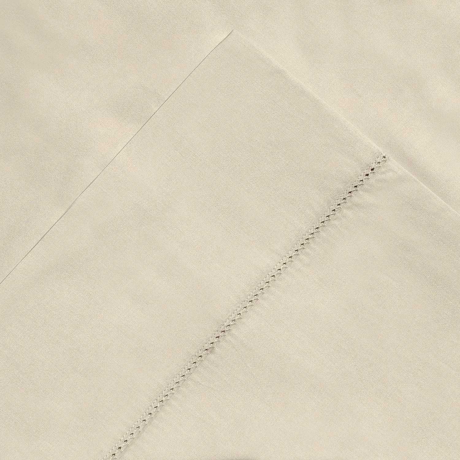 Pointehaven 400 Thread Count Deep Pocket 100% Sheet Set, Queen, Ivory
