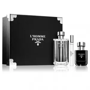 Prada L'Homme Travel / Gift Set 3 pieces