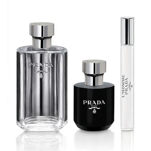 Prada L'Homme Travel / Gift Set 3 pieces