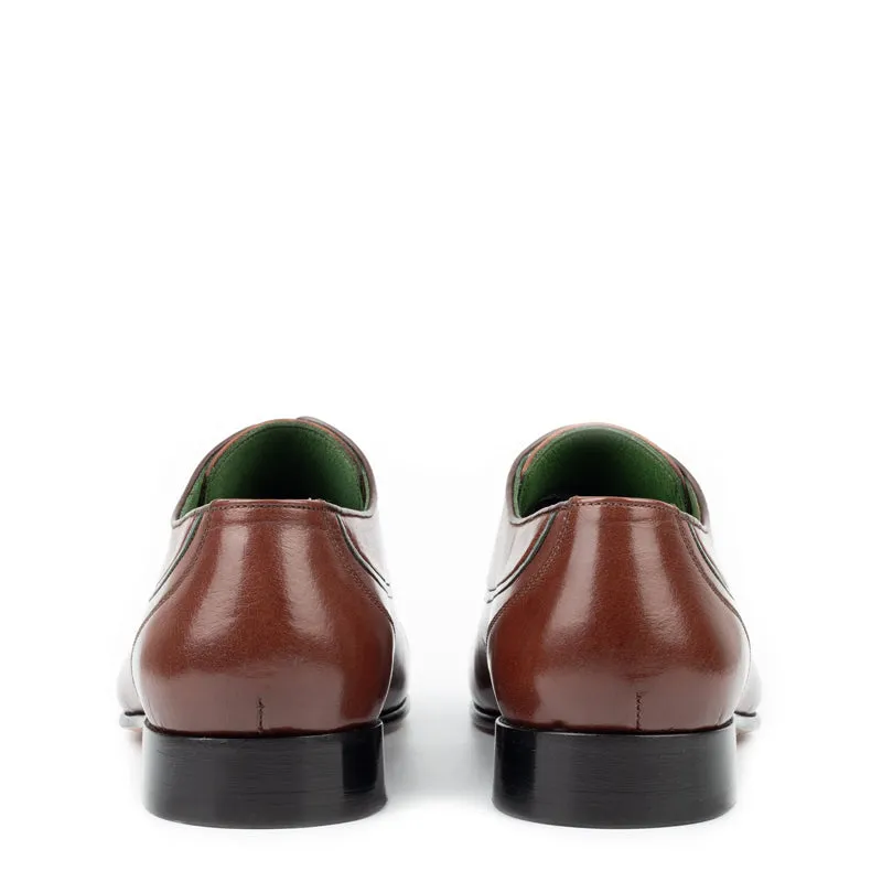 Premium Shiny Leather Lace-Up Formal Oxford Shoes