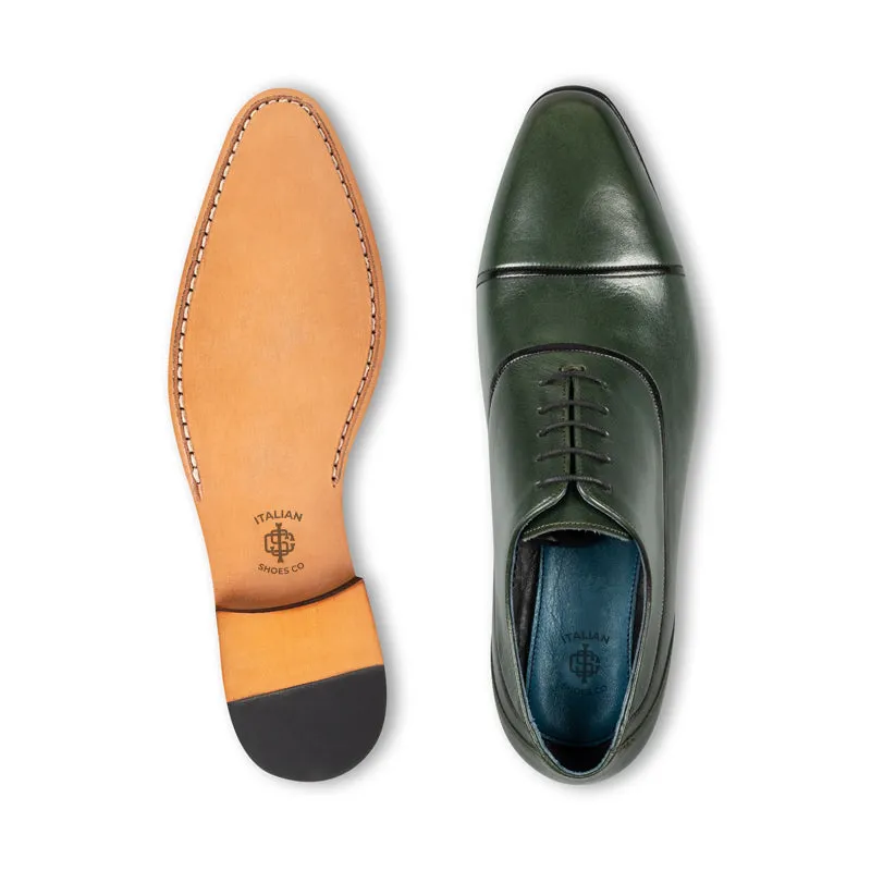 Premium Shiny Leather Lace-Up Formal Oxford Shoes