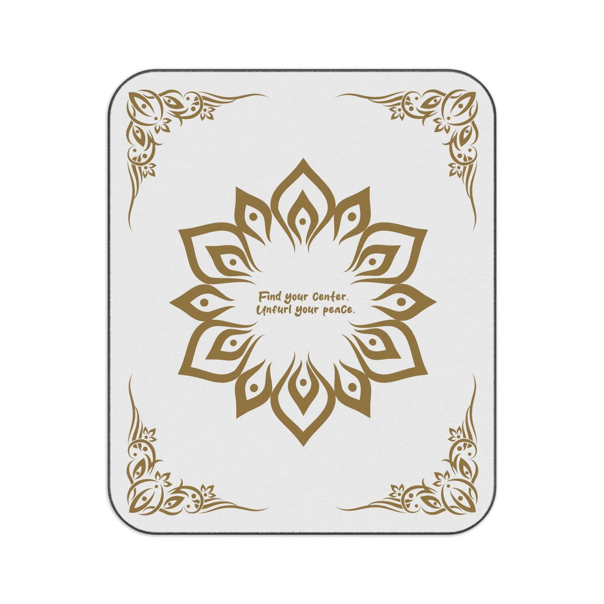 "Find Your Center" Picnic Blanket