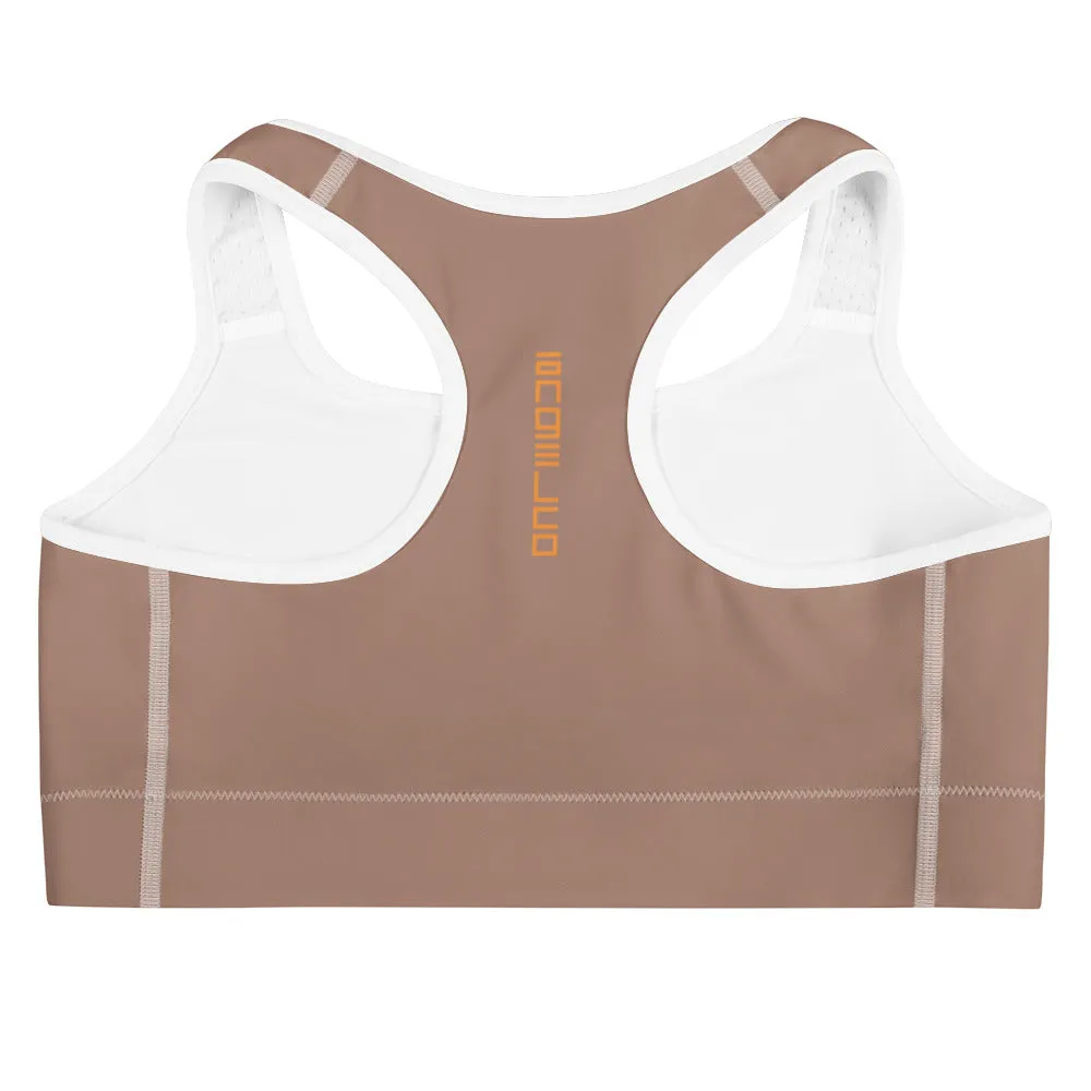 "Soft Mocha" UltraComfort Sports bra
