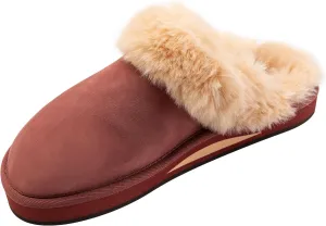 Rainbow Sandals Ladies Sunset Snugs - Premier Leather, Fleece Lined Slipper