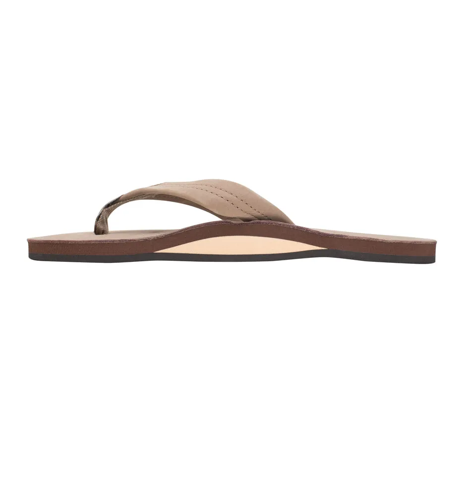 Rainbow Sandals Men's Single Layer Sandal - DARK BROWN 301ALTS0DKBR