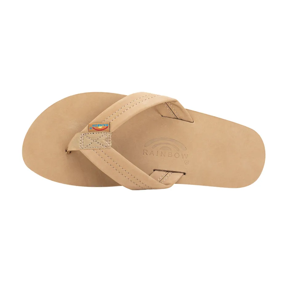 Rainbow Sandals Men's Single Layer Sandal - SIERRA BROWN 301ALTS0SRBR