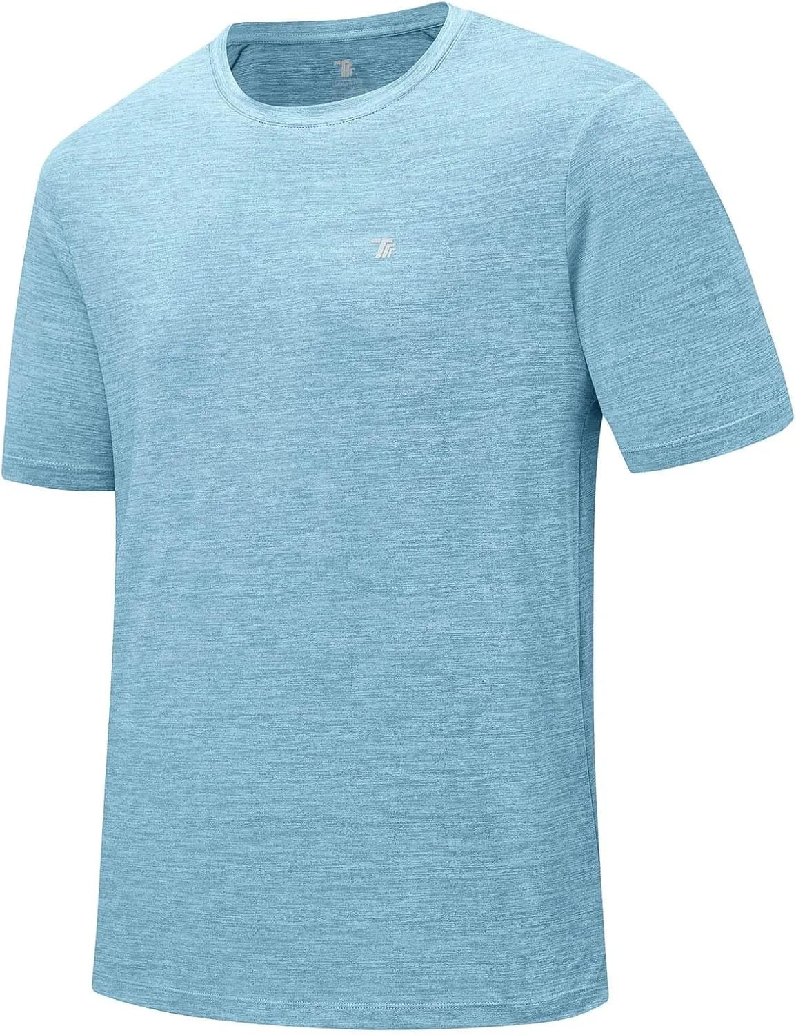 Rdruko Men's Dry Fit Workout Shirts Moisture Wicking Short Sleeve Athletic Running Gym Active T Shirts