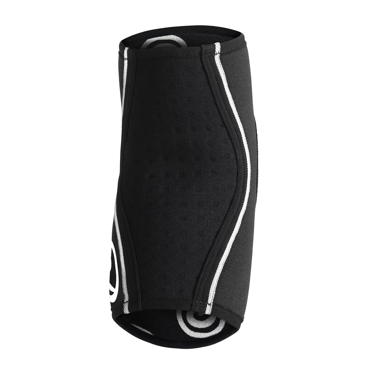 Rehband Elbow Protector for Children, comfortable elbow guard for volleyball, basketball, football, breakdance, Elbow joint impact support kids, Colour:Black - 1 Pair, Size:Small
