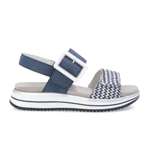 Remonte Jocelyn D1J53 Backstrap Sandal (Women) - Pazifik-Weiss
