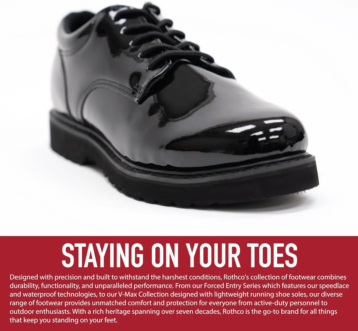 Rothco Uniform Oxford Work Sole – All-Day Comfort for Service Professionals