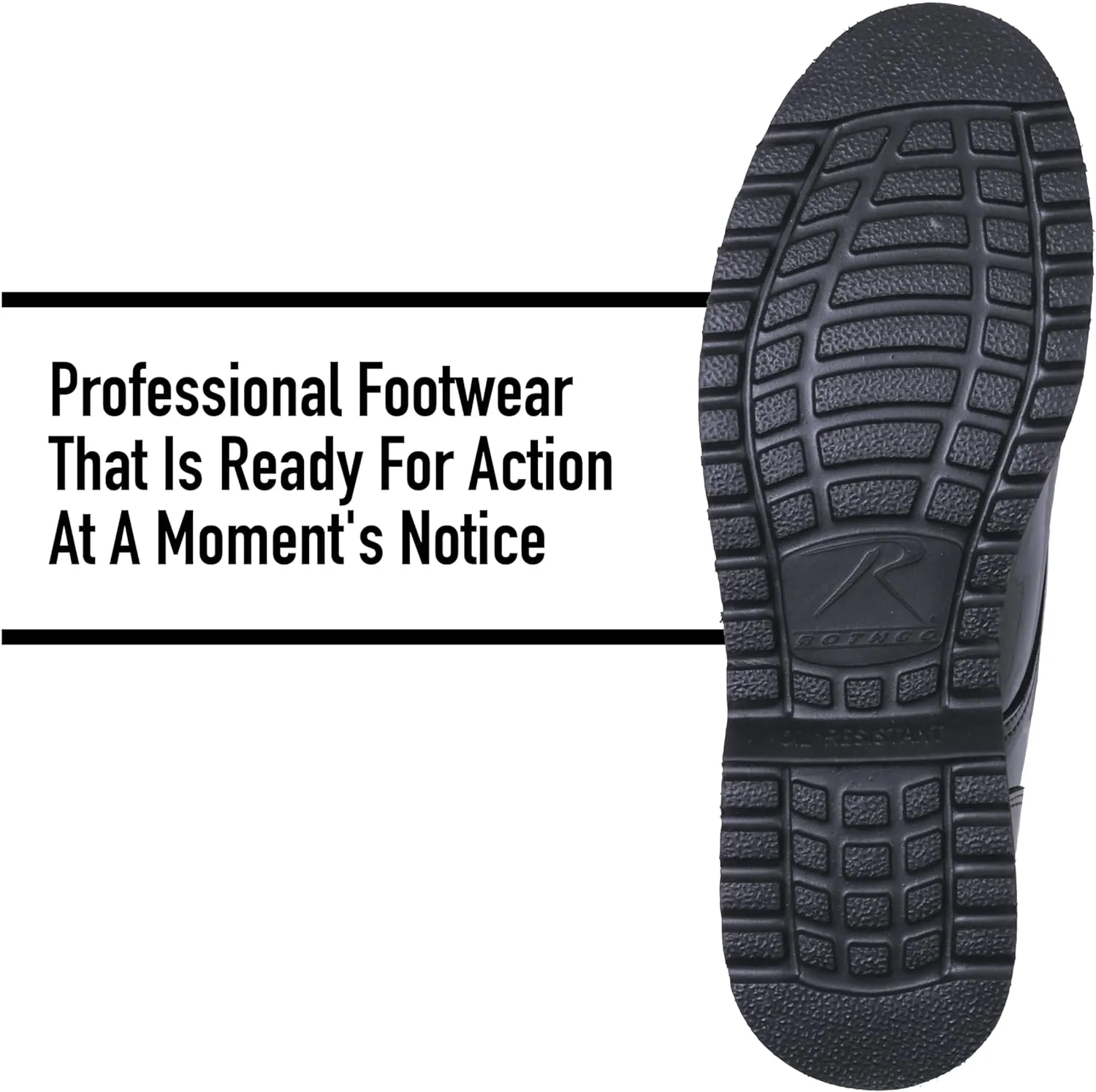 Rothco Uniform Oxford Work Sole – All-Day Comfort for Service Professionals
