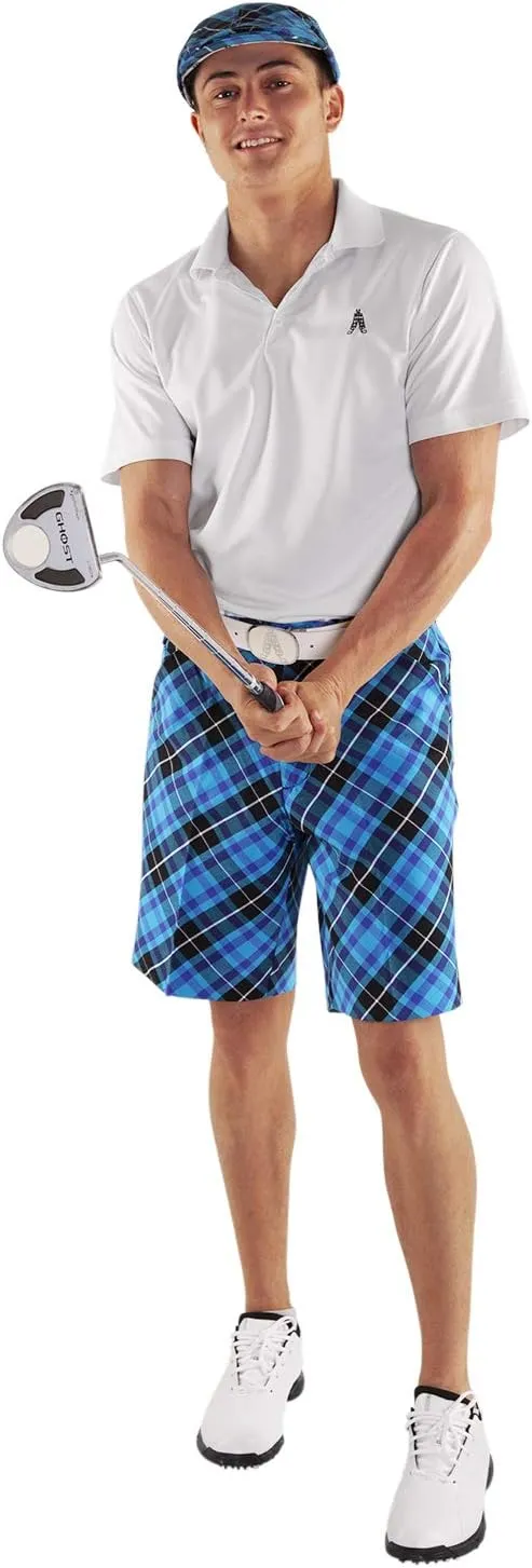 Royal & Awesome Men's Golf Flat Cap, Funny Golf Hats