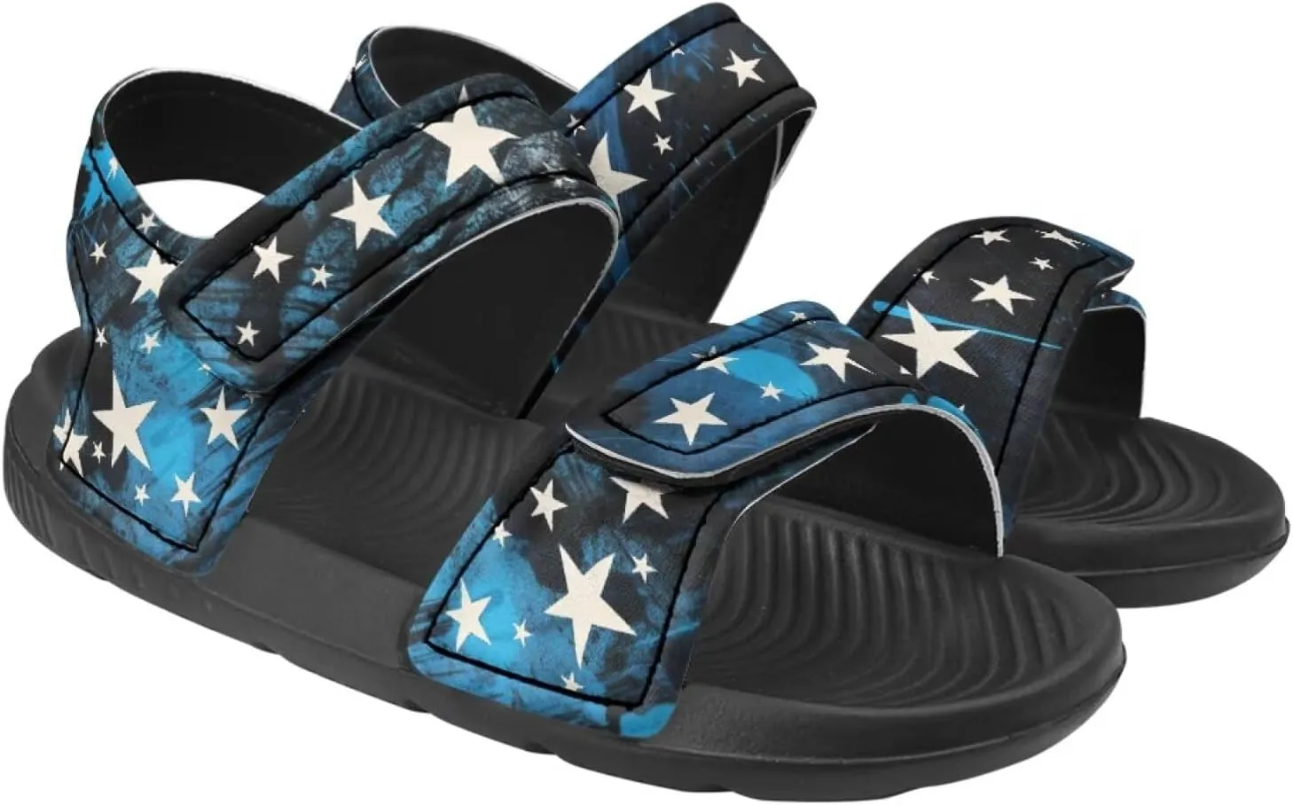 Sandals for Kids Boy Girls Summer Shoes Slide Sandals with Adjustable Strap Toddler Shoes Open Toe Slides