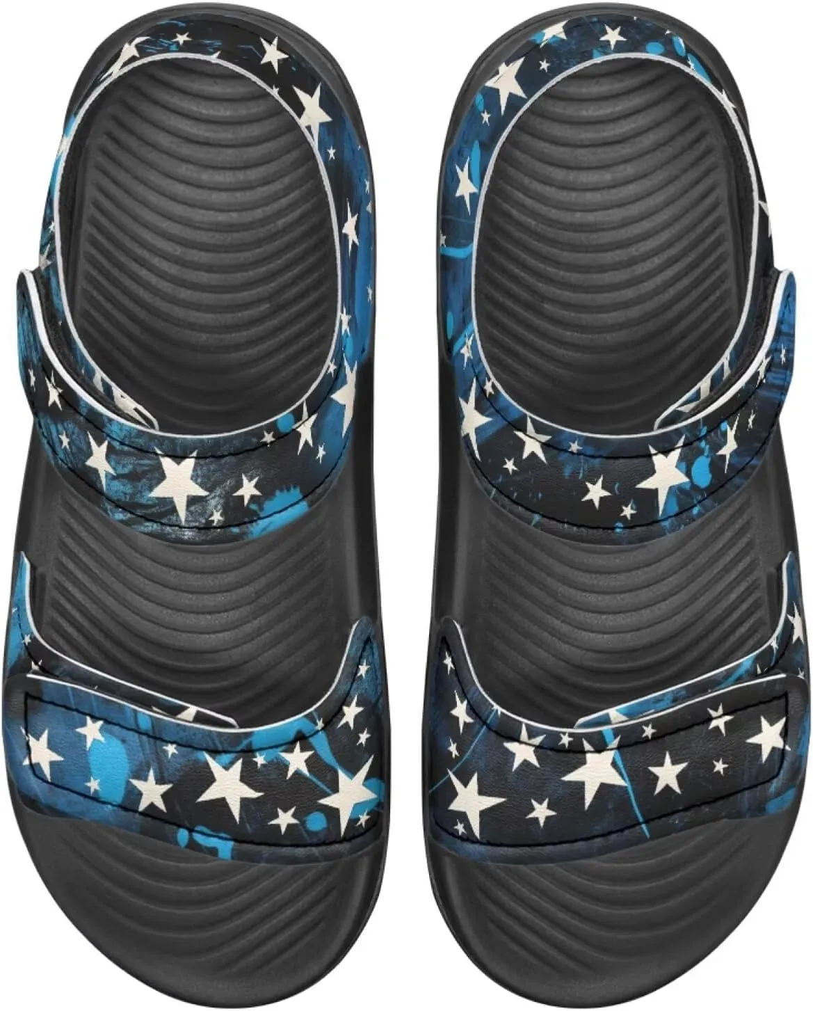 Sandals for Kids Boy Girls Summer Shoes Slide Sandals with Adjustable Strap Toddler Shoes Open Toe Slides