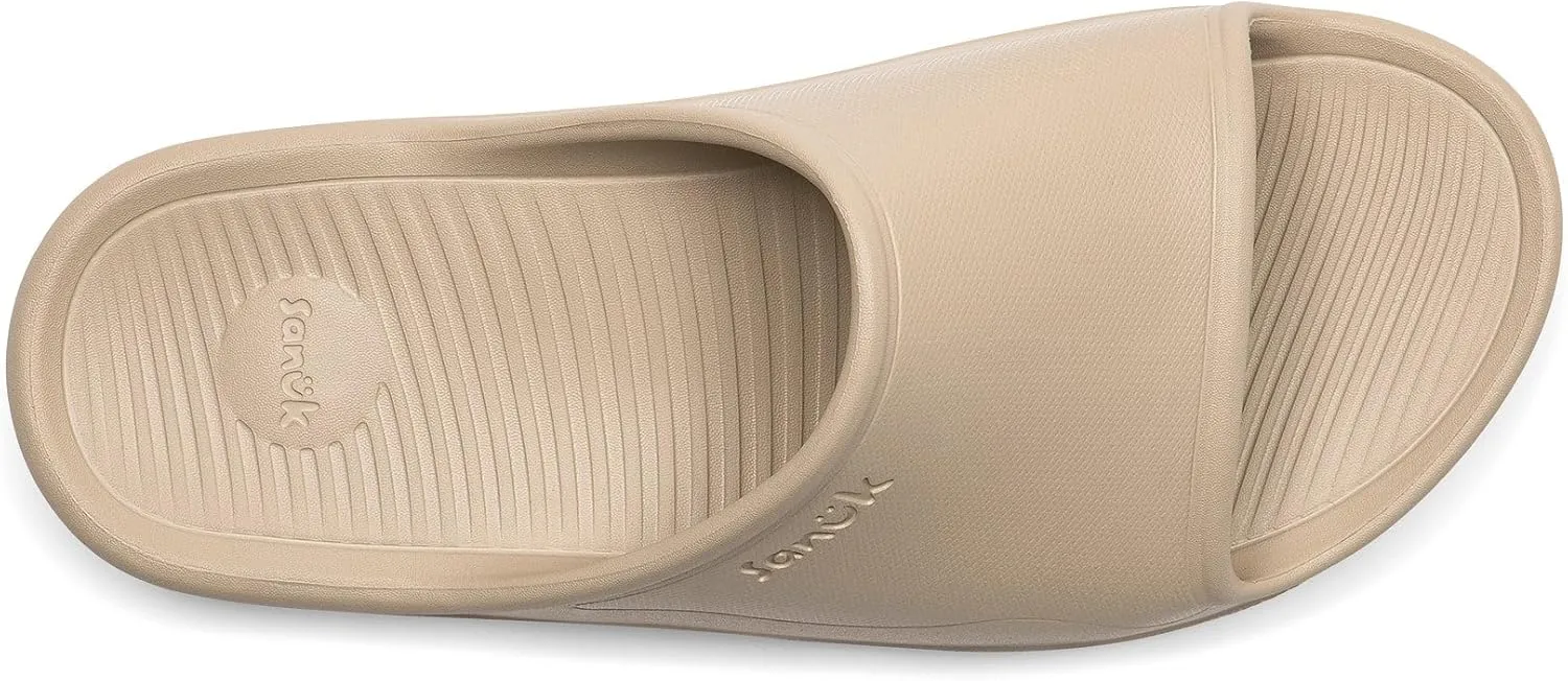 Sanuk Mens Beer Foamie Slide | Slides for Men | Mens Sandals | Beach Sandals | Water Friendly & Lightweight |
