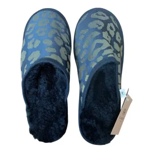 Saskia Olivette Large Black Slippers