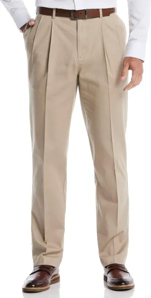 Savane Men's Dp Geo Khaki Chino