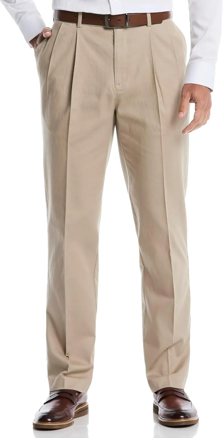 Savane Men's Dp Geo Khaki Chino