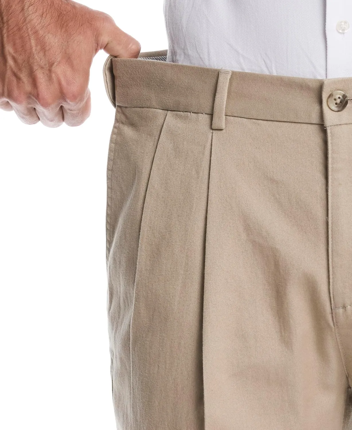 Savane Men's Dp Geo Khaki Chino
