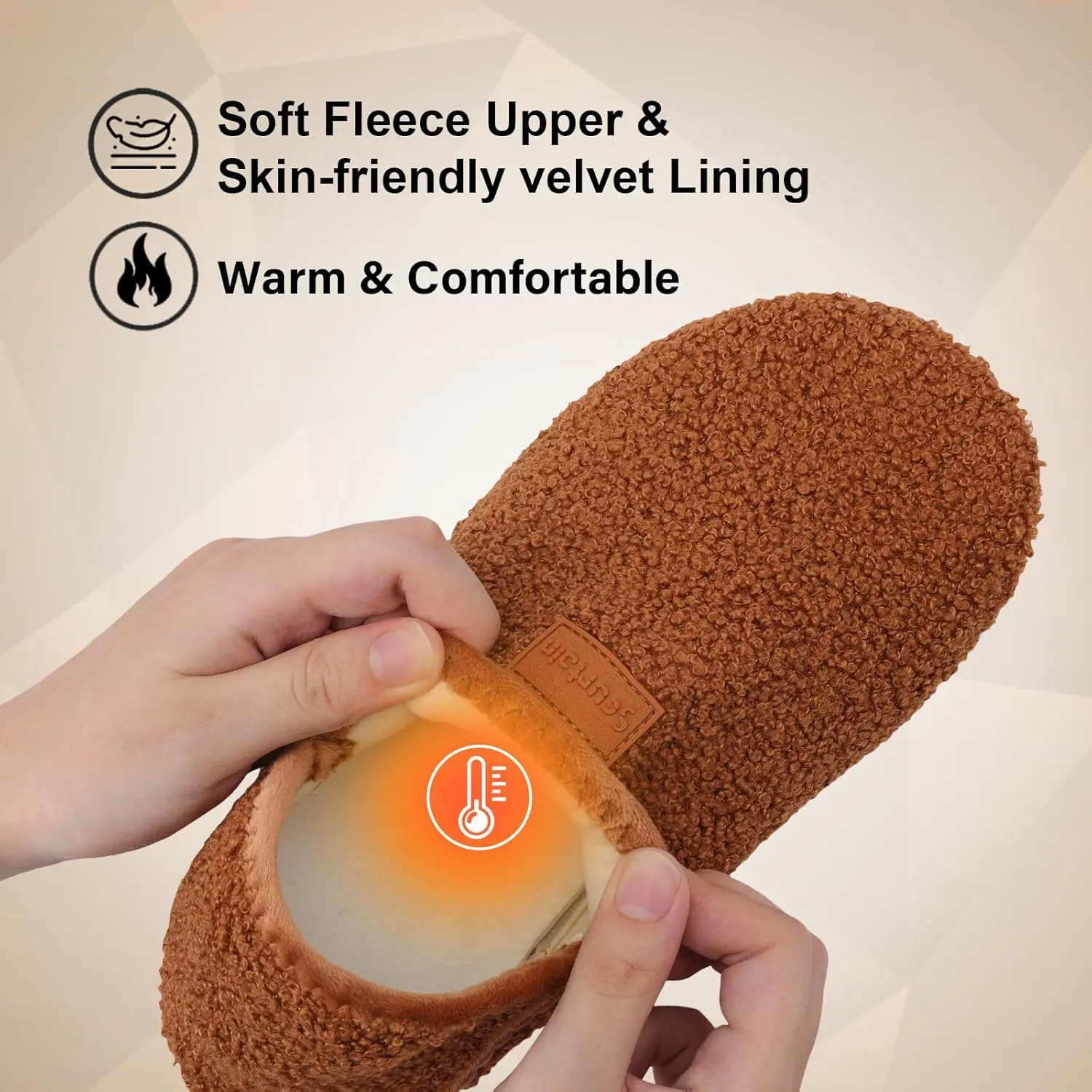 Scurtain Slippers for Women Men House Slipper Socks Lightweight Unisex Adults Barefoot Shoes Non-Slip Travel Slippers