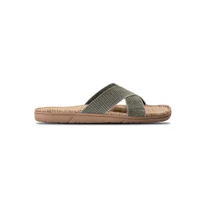 Shangies Unisex Jute Sandal – Dusty Olive (Green)