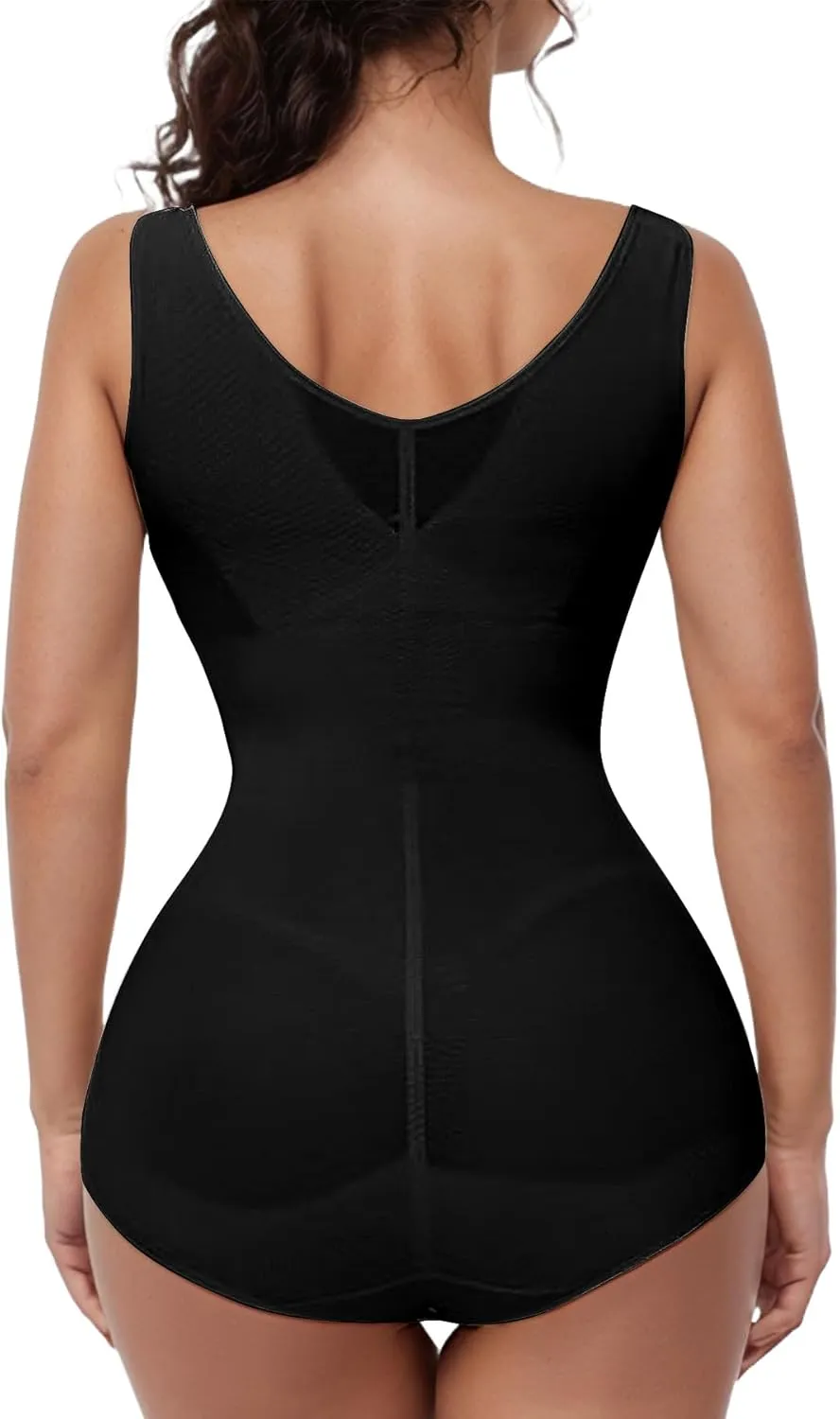 Shapewear for Women Tummy Control Butt Lifter Bodysuit Body Shaper Bodysuit Postpartum Girdles with Adjustable Straps