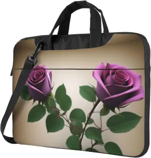 Shiny Christmas Decor Laptop Shoulder Bag Notebook Computer Case Briefcase With Shoulder Straps And Handle