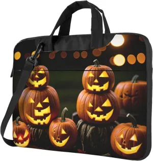 Shiny Christmas Decor Laptop Shoulder Bag Notebook Computer Case Briefcase With Shoulder Straps And Handle