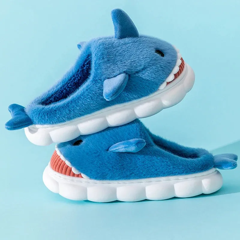 SHOEGEEᵀᴹ Cozy Shark Slippers