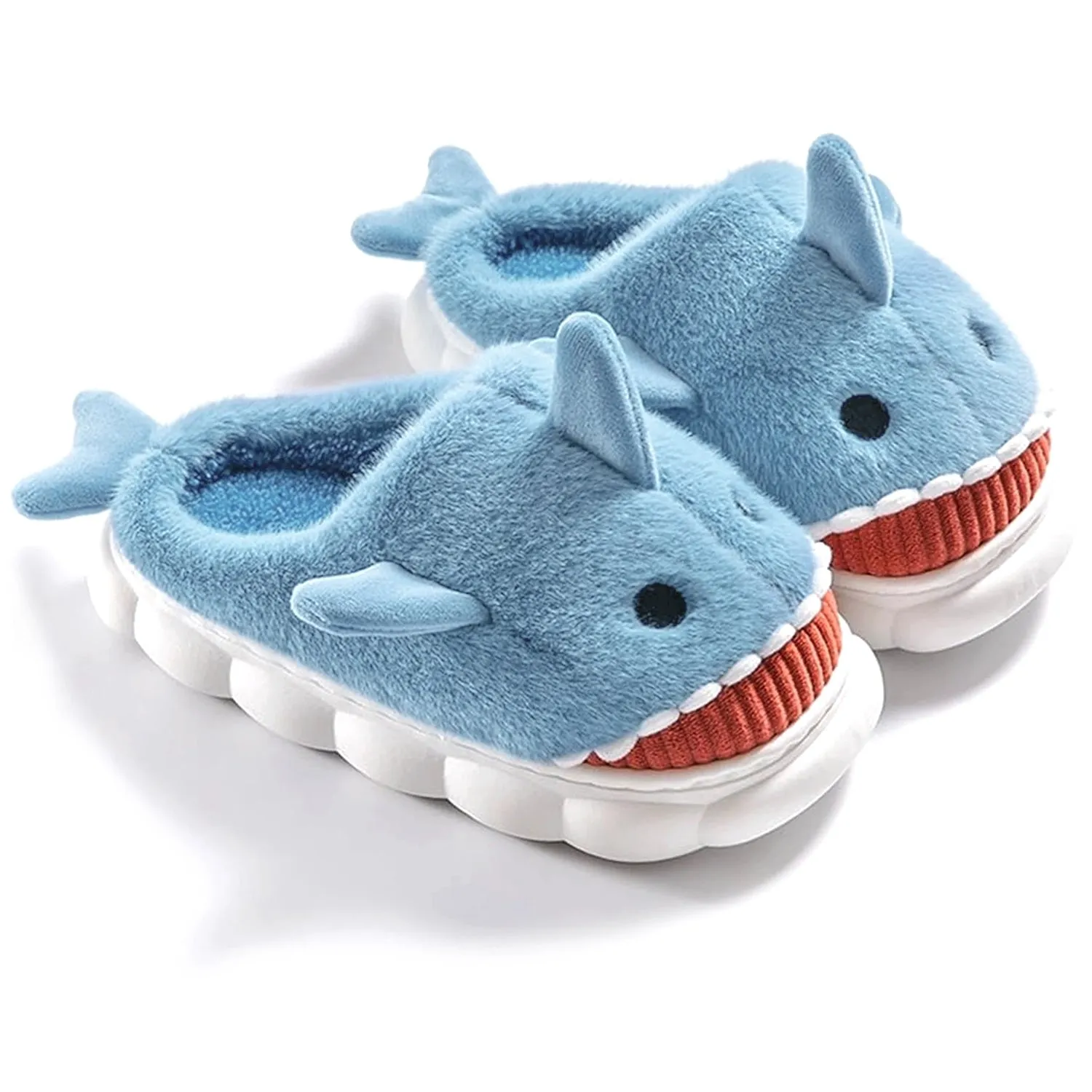 SHOEGEEᵀᴹ Cozy Shark Slippers