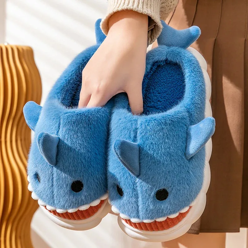 SHOEGEEᵀᴹ Cozy Shark Slippers