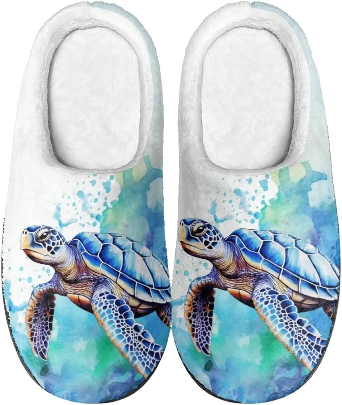 Showudesigns Slippers for Women Men Size 4-12 Winter House Slipper