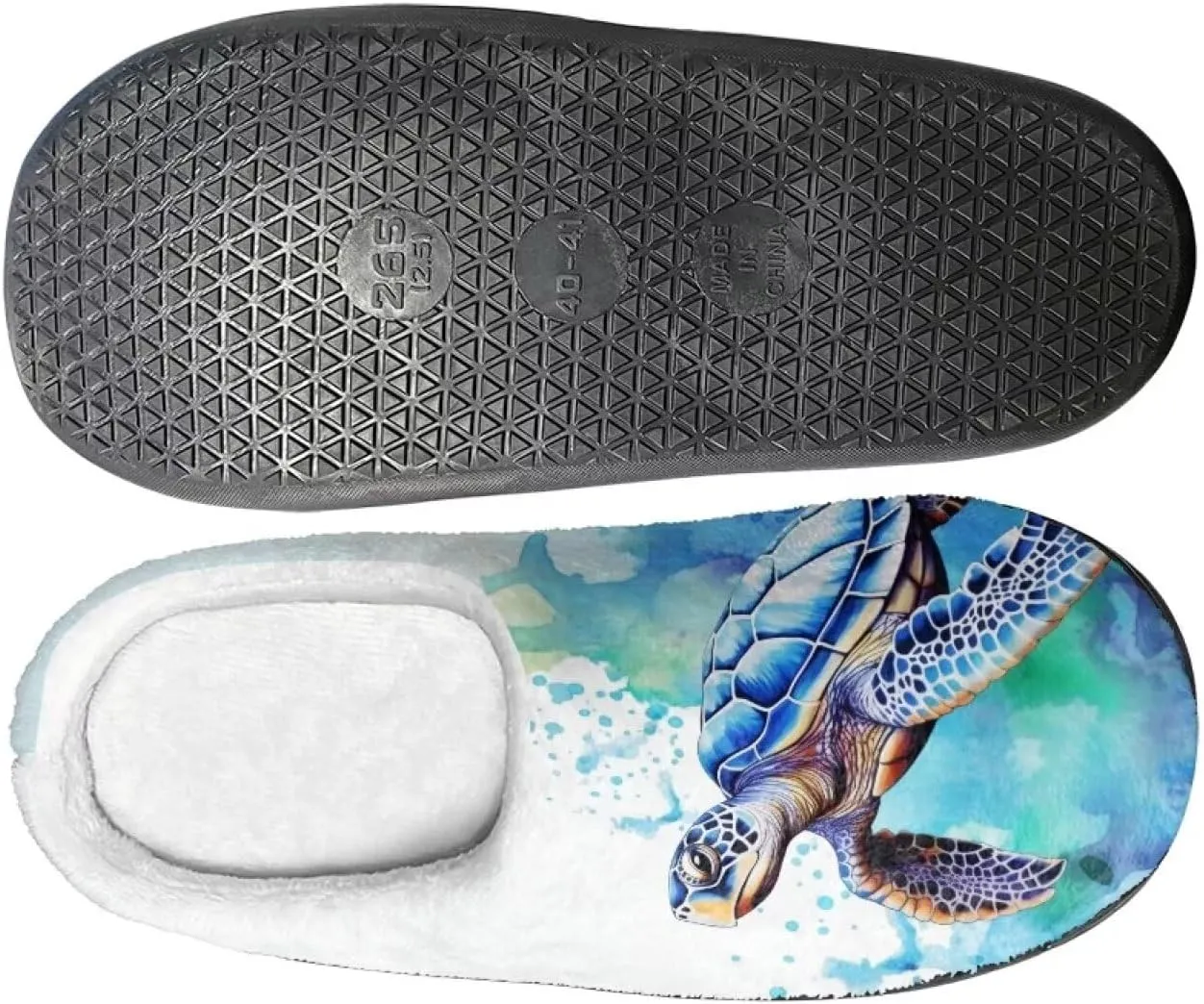 Showudesigns Slippers for Women Men Size 4-12 Winter House Slipper