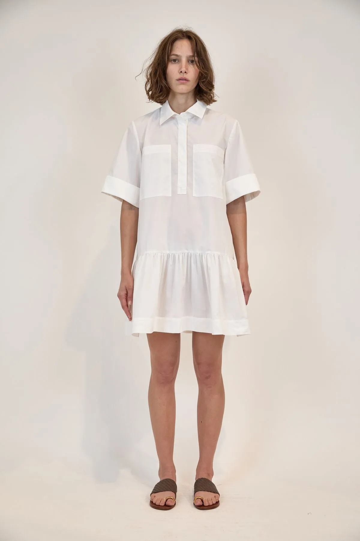 Simkhai Cris Mini Dress - White