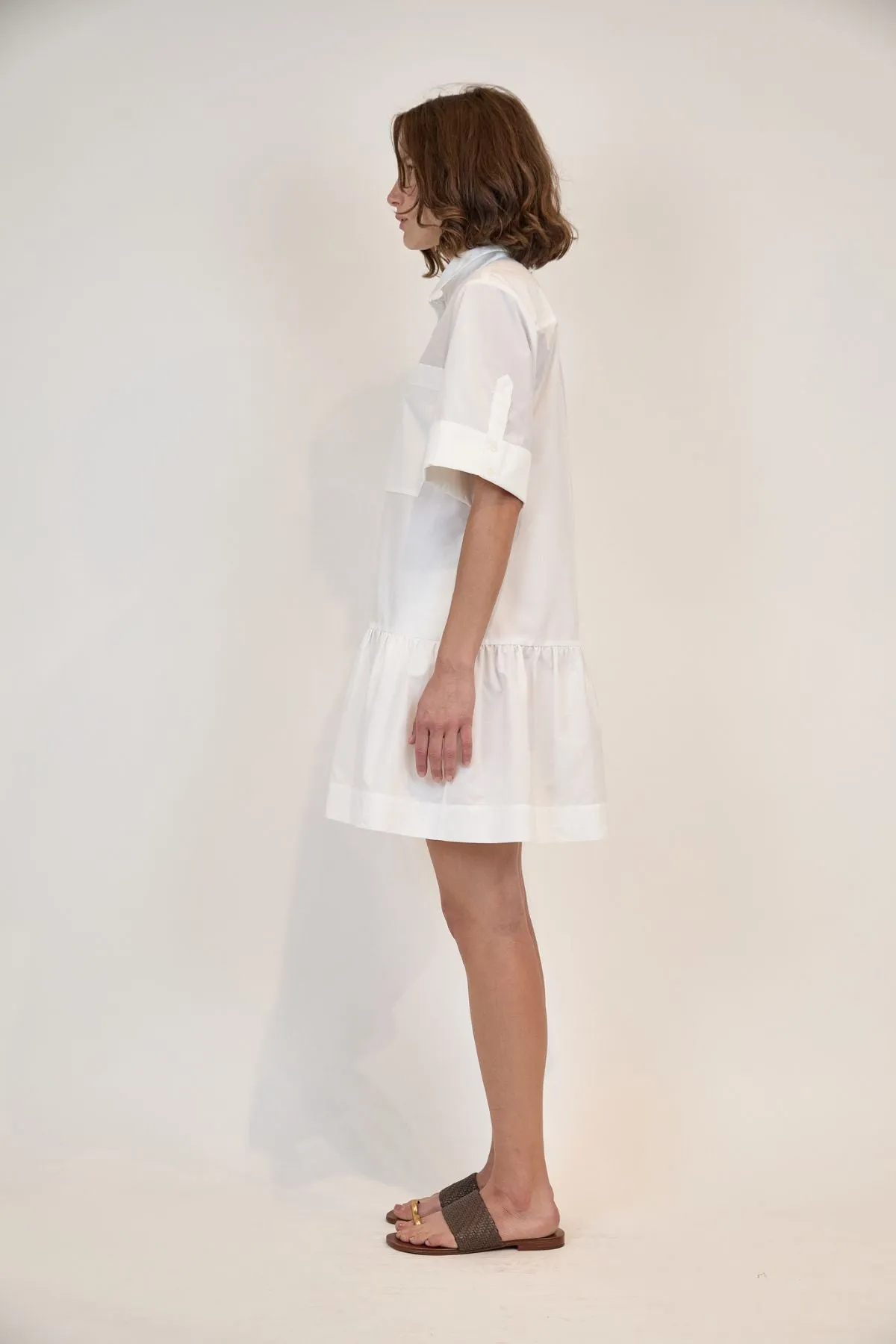 Simkhai Cris Mini Dress - White
