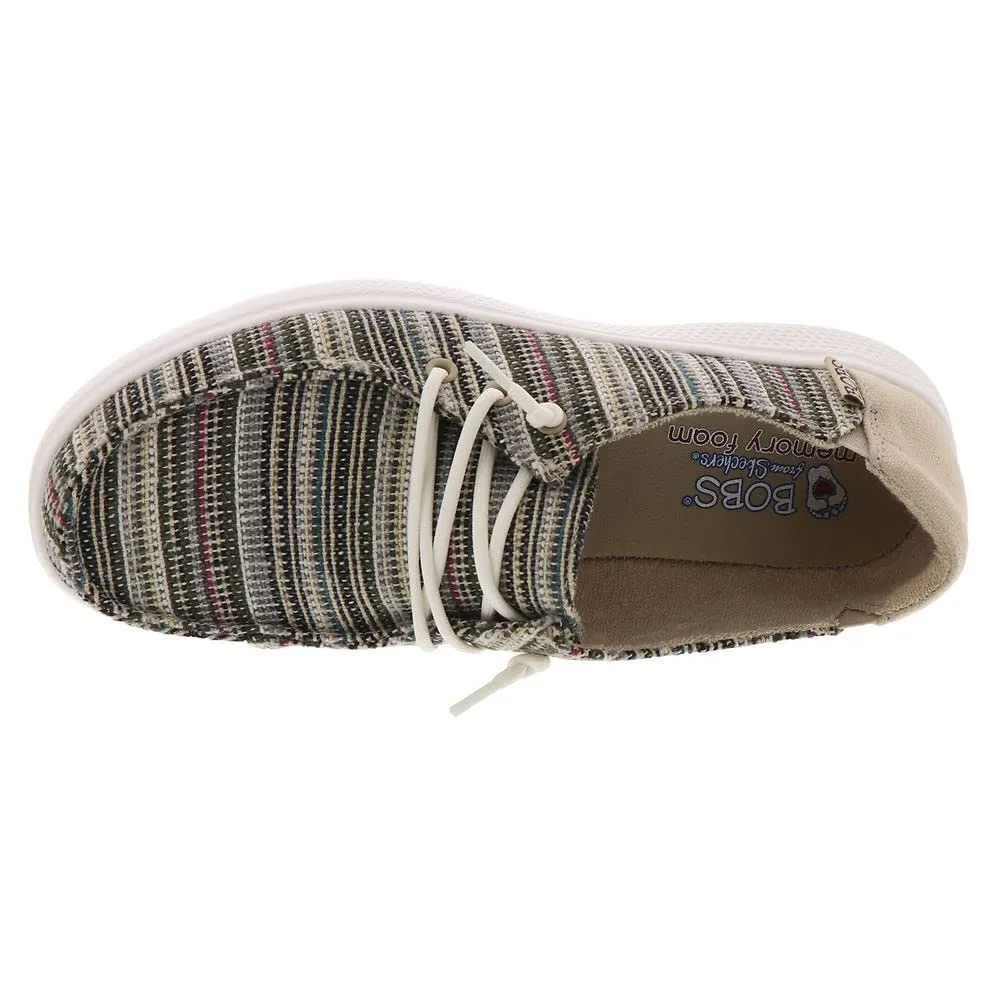 Skechers Bobs SkipperTree Top Travel Womens Slip On 75 BM US NaturalMulti