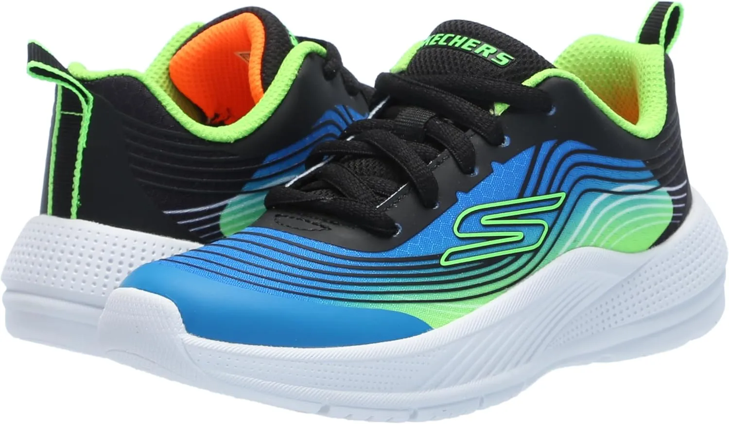 SKECHERS Boy's Microspec Advance-Revconix Sneaker