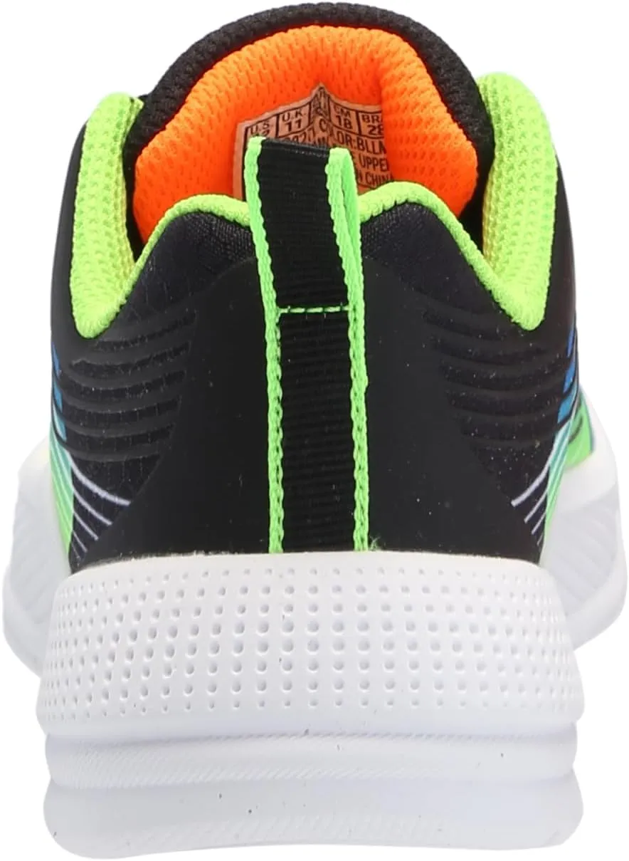 SKECHERS Boy's Microspec Advance-Revconix Sneaker