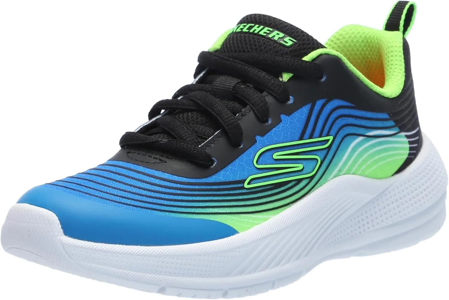 SKECHERS Boy's Microspec Advance-Revconix Sneaker