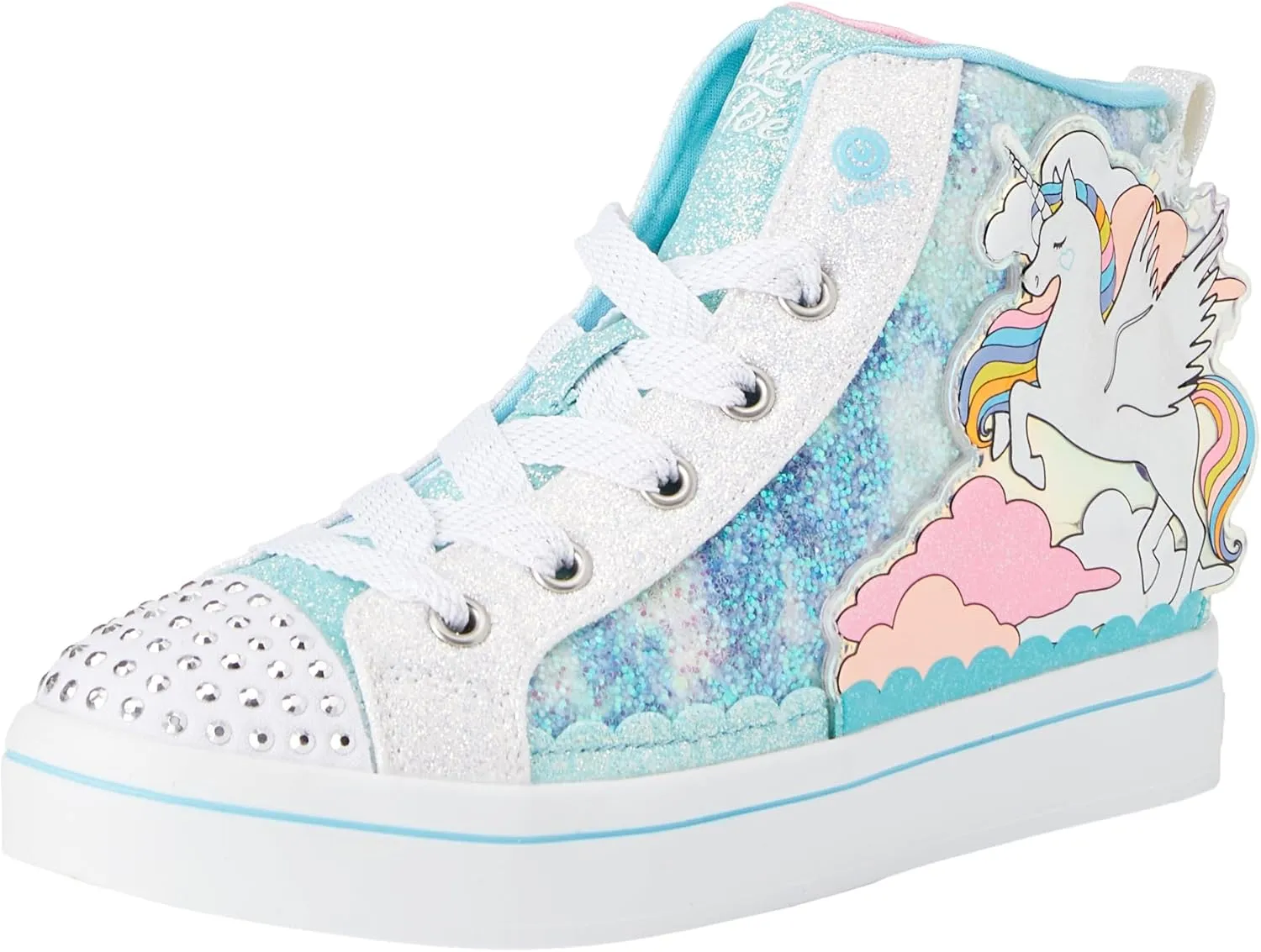 Skechers Girls' Twi lites 2.0 enchanted Unicorn