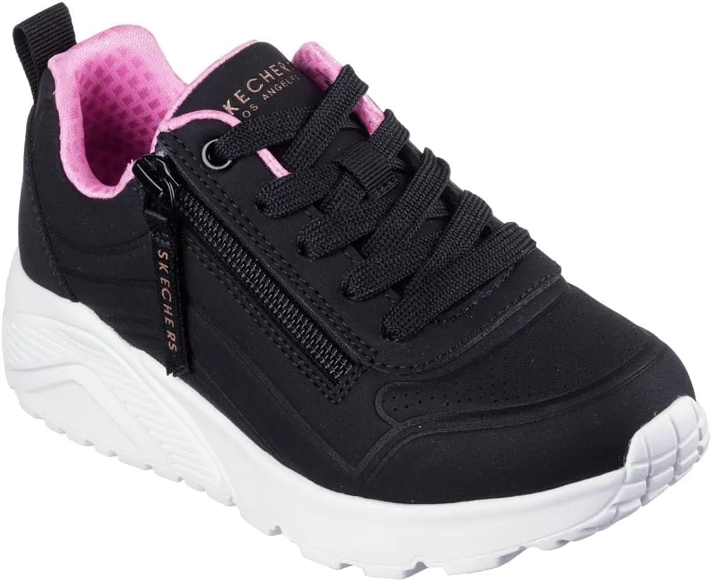 Skechers Unisex-Child Uno Lite-Easy Zip Sneaker
