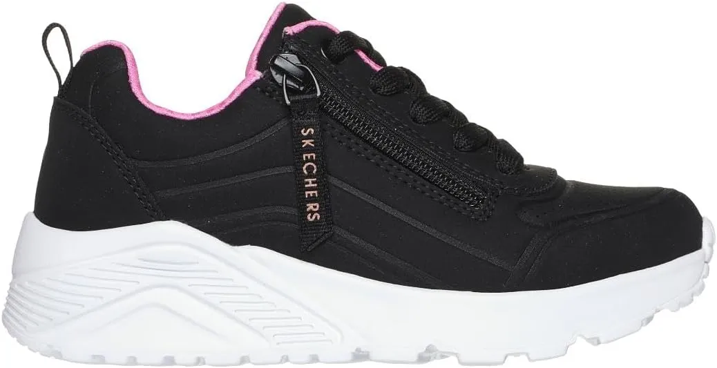 Skechers Unisex-Child Uno Lite-Easy Zip Sneaker